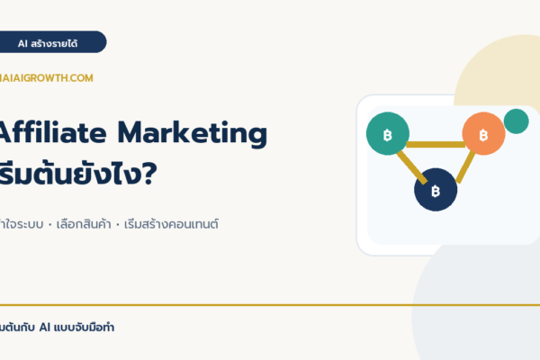 Affiliate Marketing เริ่มต้นยังไง
